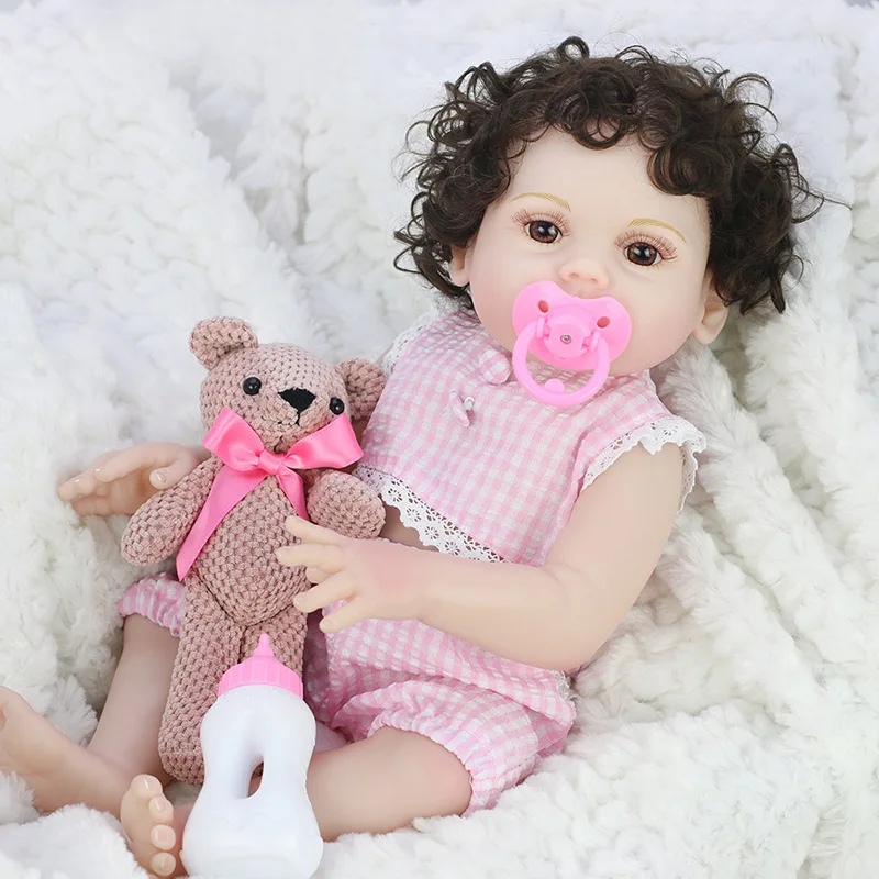 

Детская кукла новорожденная, имитация куклы Новорожденные, милый ребенок, эмалированная кукла новорожденная, Успокаивающая детская игрушк...