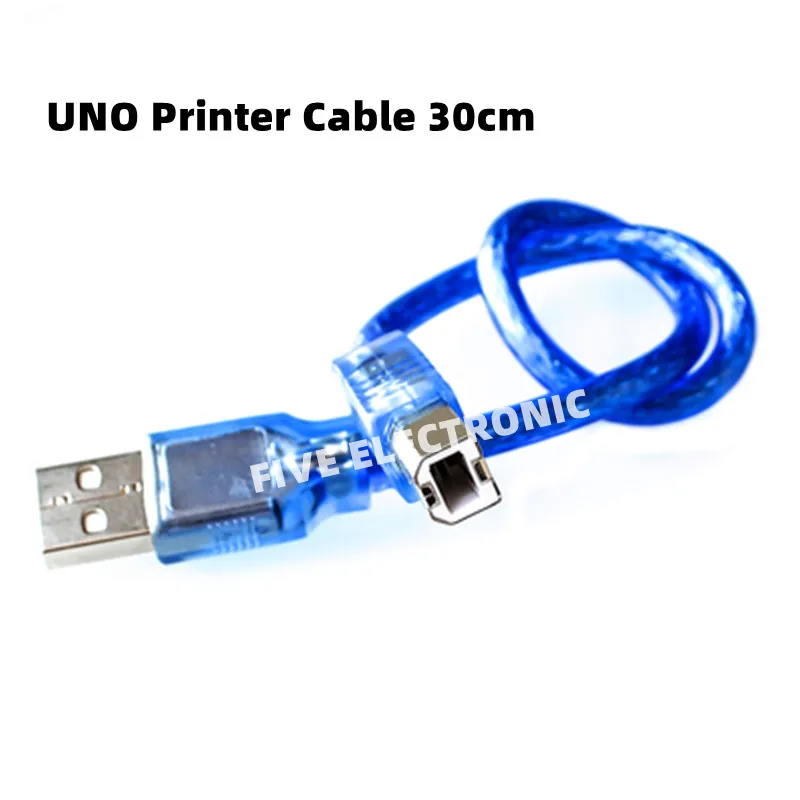 Фото USB-кабель для принтера Aarduno 2560 UNO/Mini Nano/Micro DUE/USB, 30 см/50 см/100 см №4