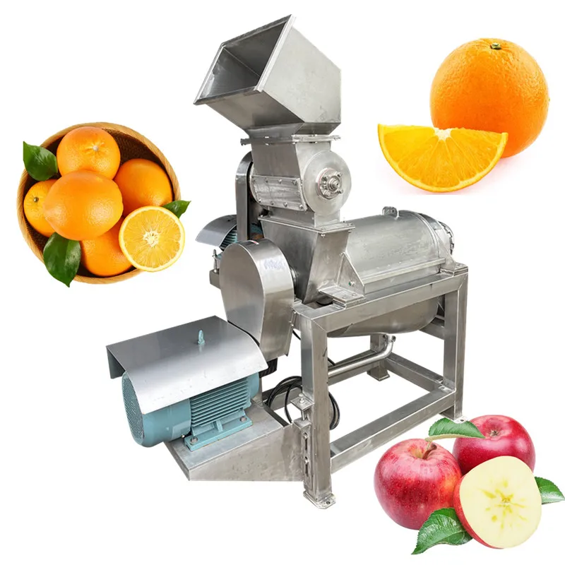 Промышленная соковыжималка винтового типа, соковыжималка для фруктов, соковыжималка 1,5 т/ч, машина для производства моркови, яблока