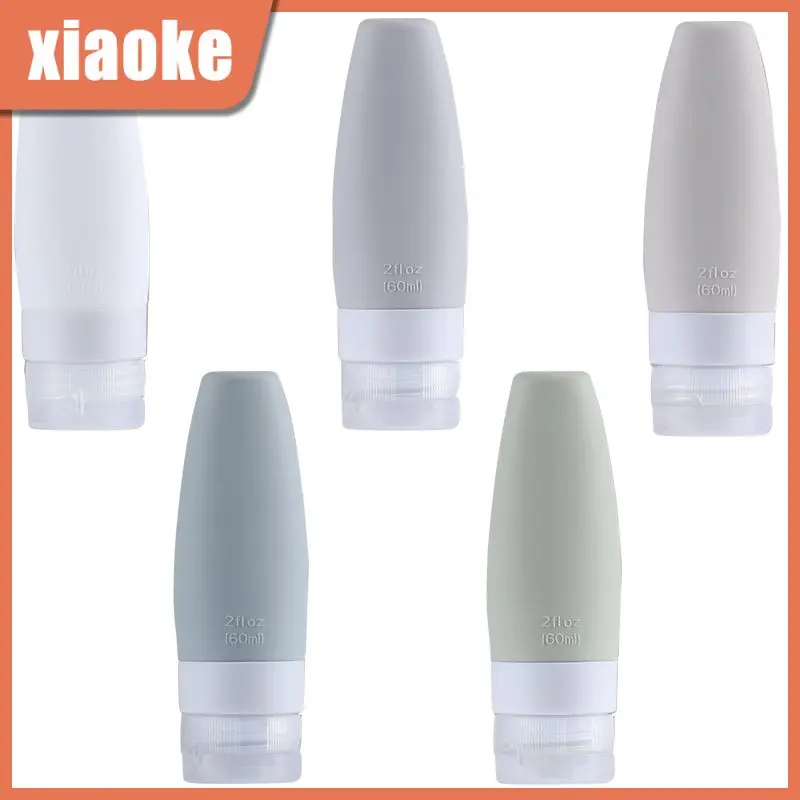 

Cosmetics Bottles Portable Extrusion Bottling Silicone Shower Gel Shampoo Travel Refillable Skin Care Bottle Kit Bathroom Tools