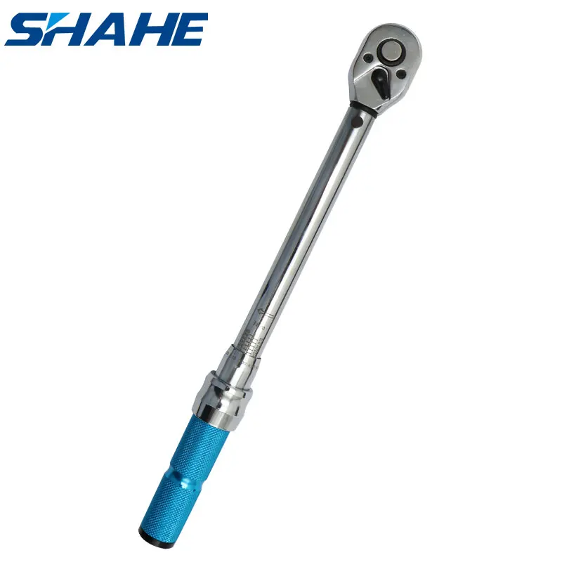 

Shahe 1/2 '' 3/8 ''Torque Wrench 5-60 N.m 3% Accuracy Preset Ratchet Torque Wrench Car Bike Repair Hand Tools Adjustable Wrench