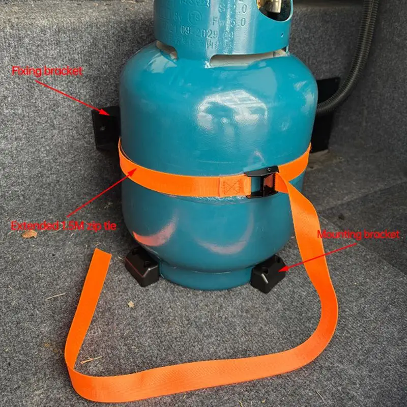 Стойка для хранения бака с пропаном Держатель пропана Безопасные кронштейны