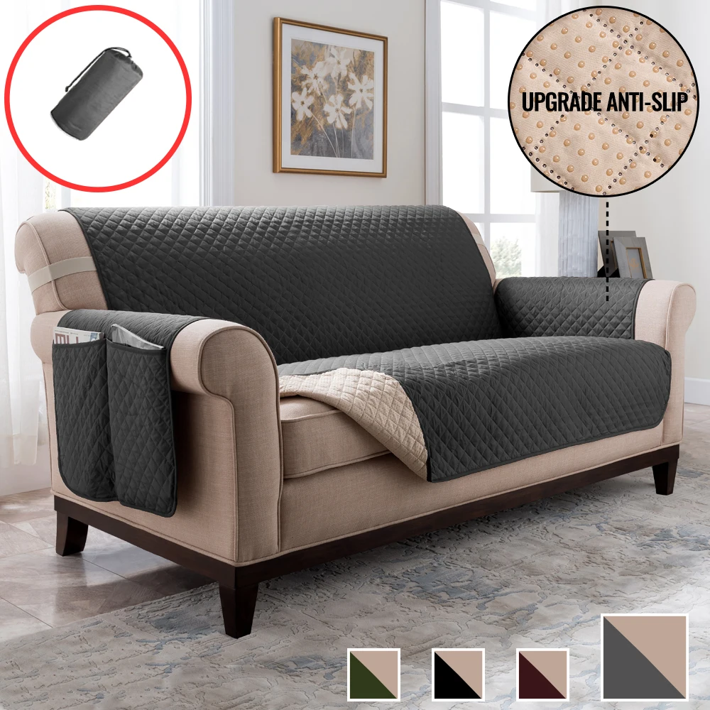 

Anti Slip Sofa Couch Covers Pet Dog Cushion Mat Sofa Chair Slipcover Couch Protector Washable Slipcovers Water Resistance