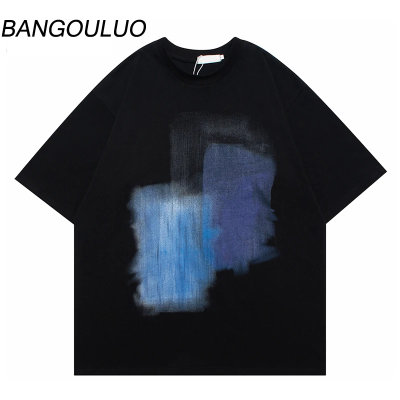 

2023 Aesthetic Graphic Men T Shirt Streetwear T-Shirt Hip Hop Oversized Harajuku Tshirt Cotton Tops Tees Loose Hipster Unisex
