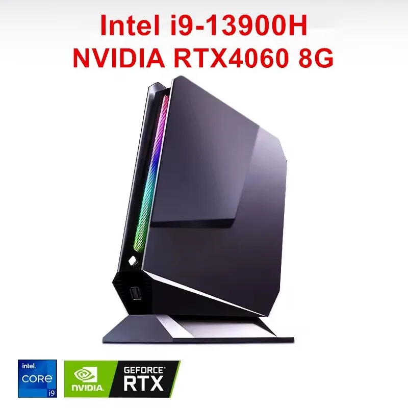 Игровой компьютер Intel NUC Core i9 13900H i7 13700H Nvidia RTX 4060 8G