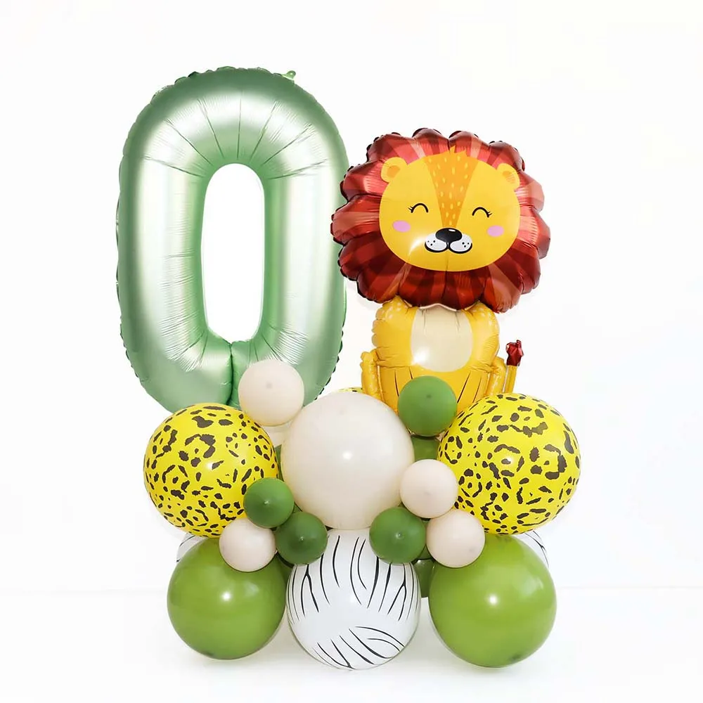 

Набор воздушных шаров Jungle Safari 32 дюйма 35 шт.