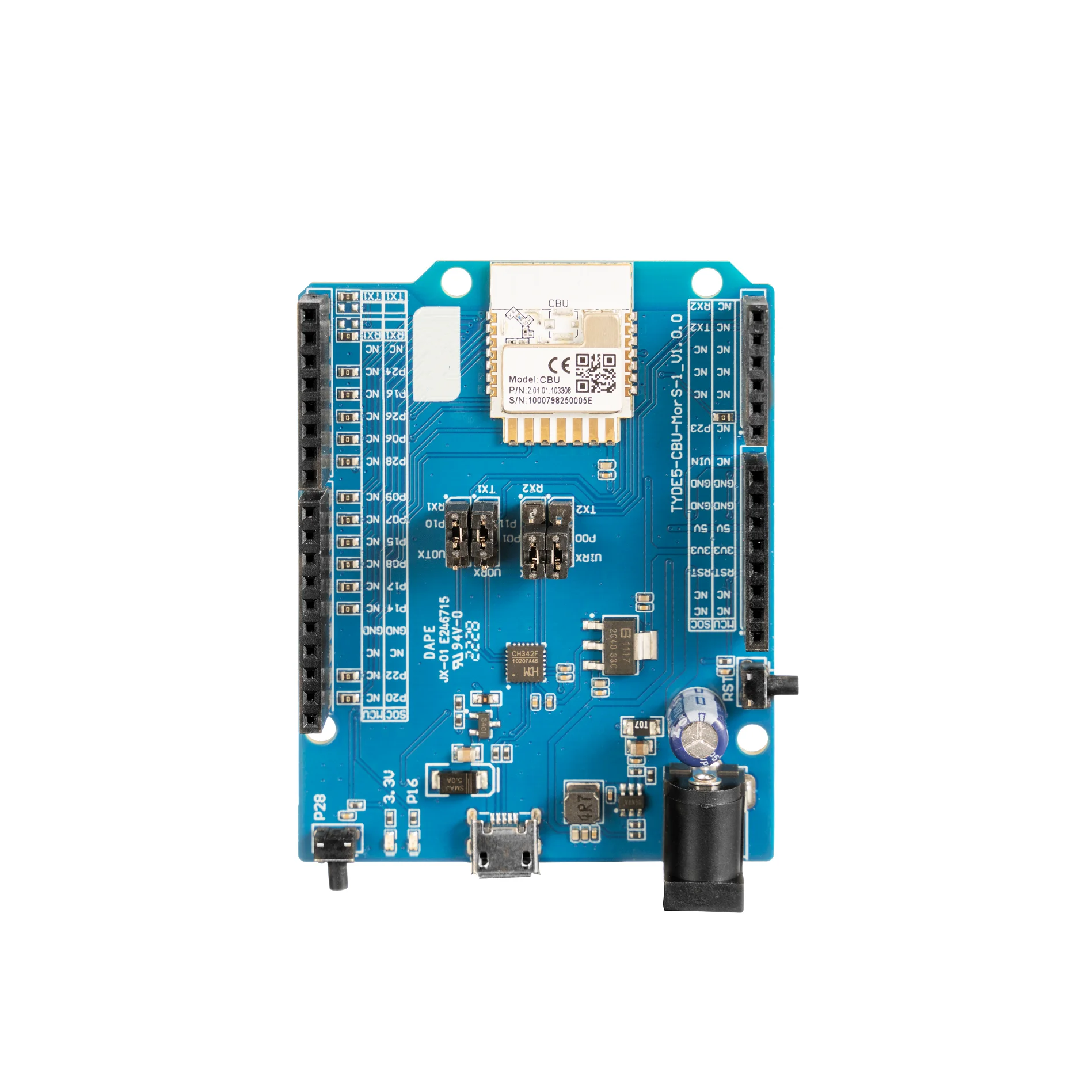 Плата разработки Tuya CBU Wi-Fi и Bluetooth Combo Module SoC Board V2