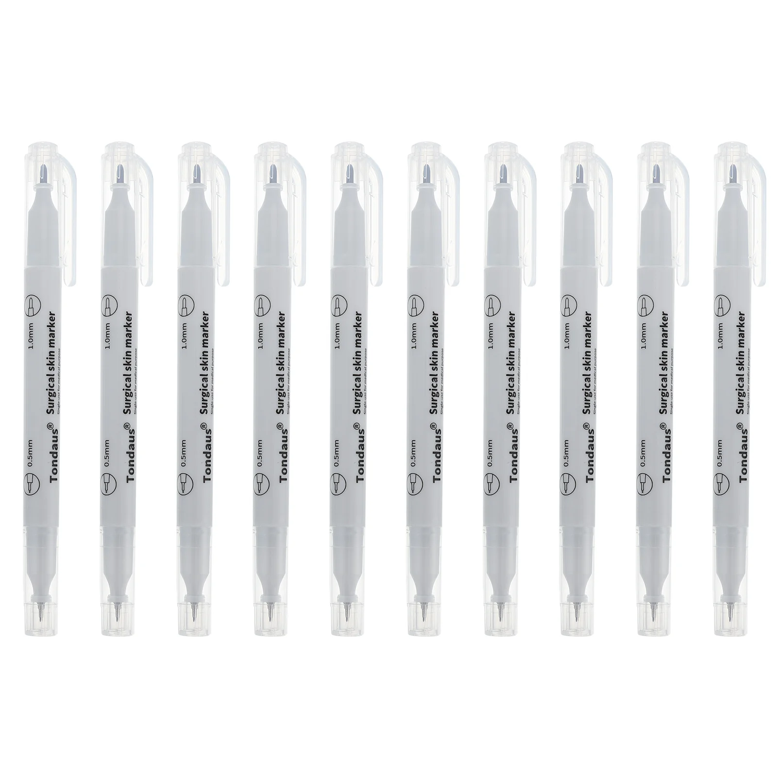 

Tattoo Marker Pen Skin Double Head Marking Pens White Eyebrow Mapping