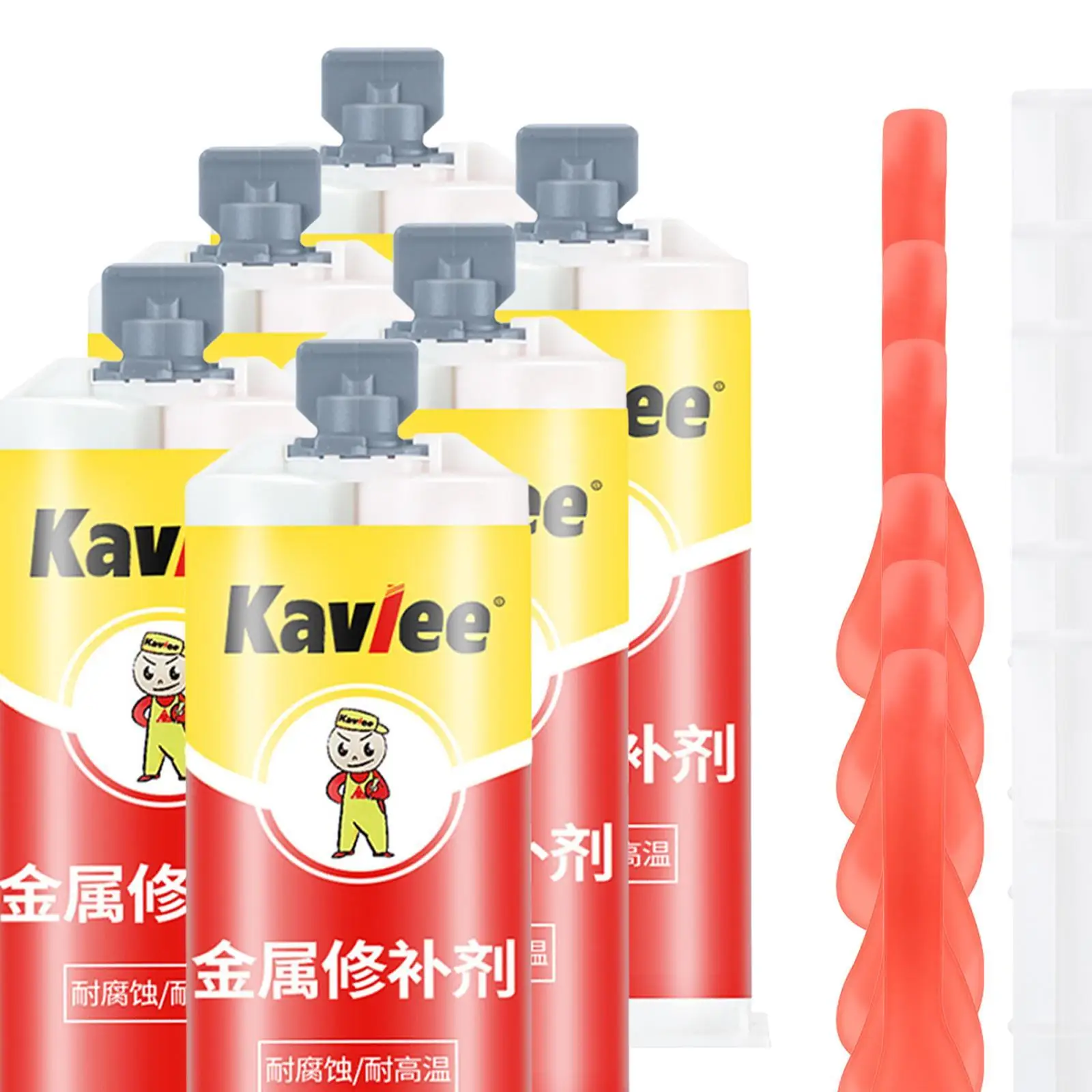 

Metal Glue Welding Glue High Temperature Resistant for Alloy Steel 2 Bottles