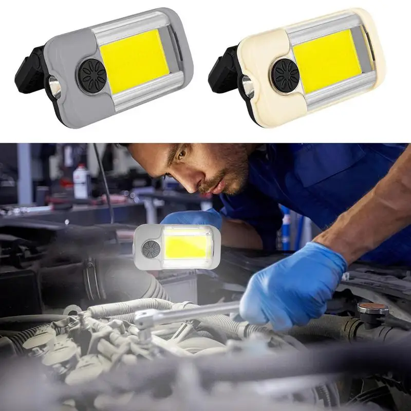 

Mini LED COBs Work Light Waterproof Flashlight Magnetic COBs Light USB Charging Work Light Magnetic Light For Night Walking