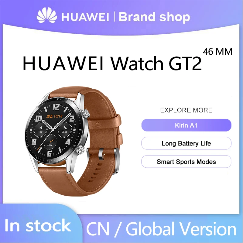 HUAWEI Watch GT 2 Smart Watch SmartWatch per ossigeno nel sangue 14 giorni telefonata cardiofrequenzimetro GT2