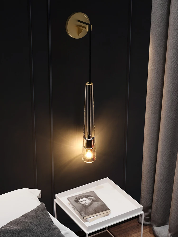 Современный золотой настенный светильник комнатный декоративный для гостиной