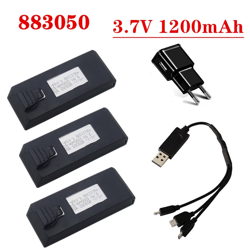 

Зарядное устройство для литий-полимерных аккумуляторов 3,7 в 1200 мАч для NH525 S8, складной четырехосевой самолёт, аксессуары для радиоуправляем...