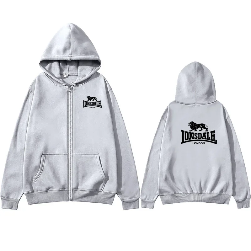 Мужская повседневная спортивная одежда LONSDALE уличная для бега модные принты