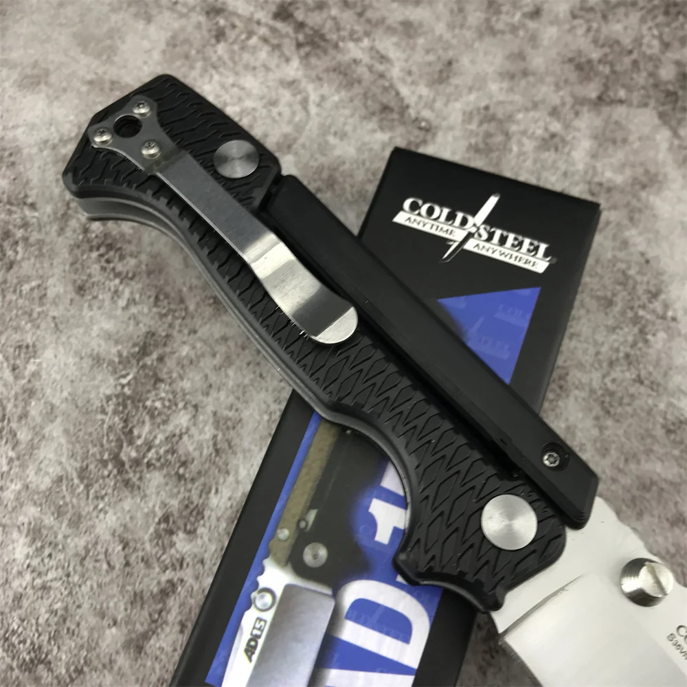 Складной нож Cold Steel 58SQ Demko AD15 клинок для скорпионов лезвие S35VN Черная Ручка G10