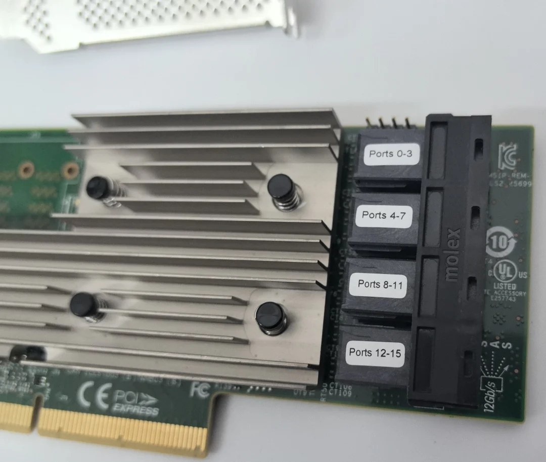 LSI 9305-16I 12 Гбитс SAS3 PCIe x8 SAS HBA P16 IT-режим ZFS TrueNAS UNRAID (art.: 3920cd8dcc6d3) - 3920cd8dcc6d3