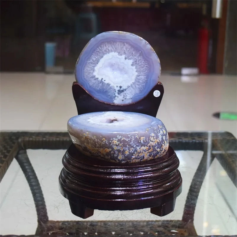 1Pcs Jewelry Natural Crystal Corbaite Amethyst Rough Stone Decoration Ornaments Home Office Money Bag Living Room Porch Gifts