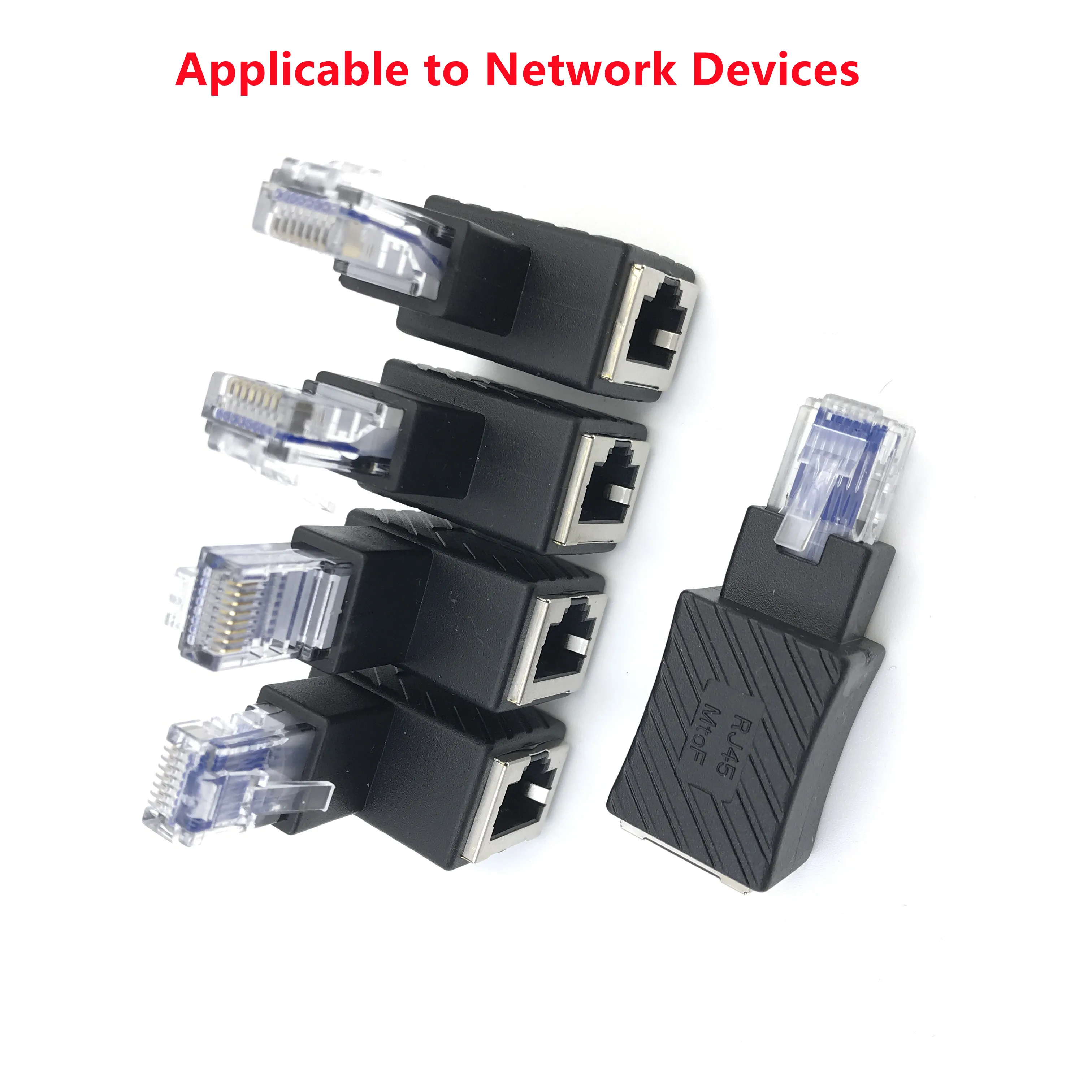 RJ45 Male To Female Converter 90 Degree Extension Adapter for Cat5 Cat6 LAN Ethernet Network Cable Connector Extender | Компьютеры и