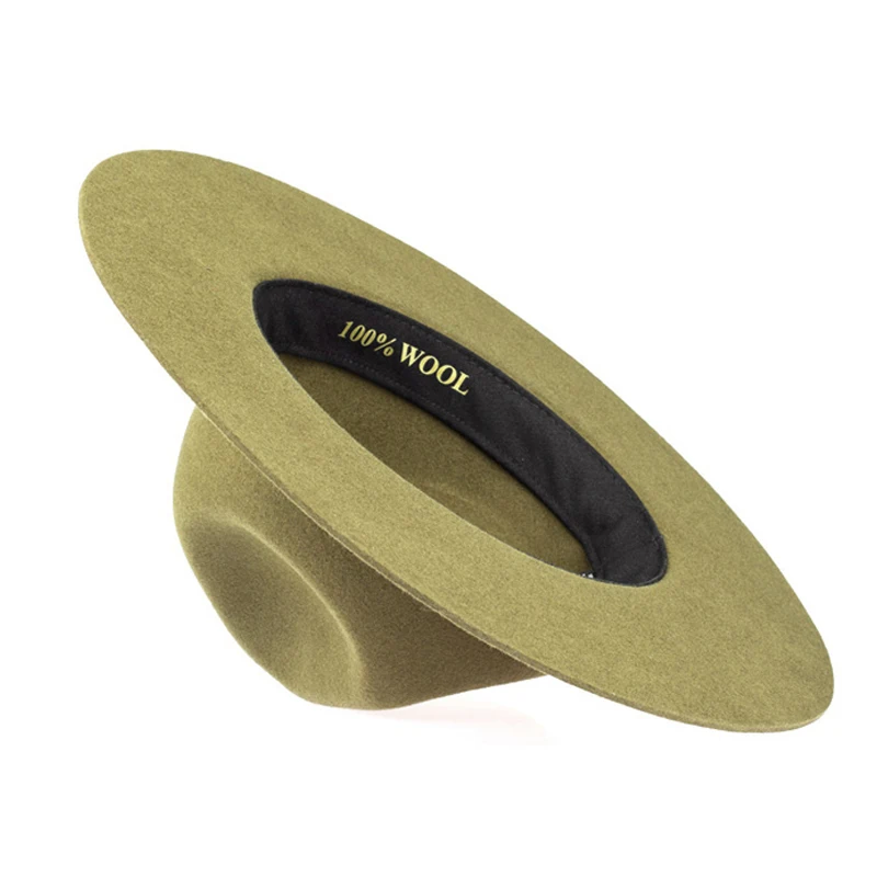 Рисунок 4 - Женская фетровая шляпа зеленого цвета