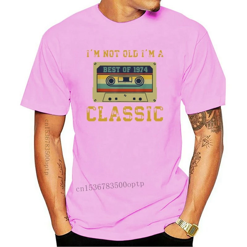 

2022 Vintage Cassette I'm Not Old I'm A Classic 1974 45th T-Shirt