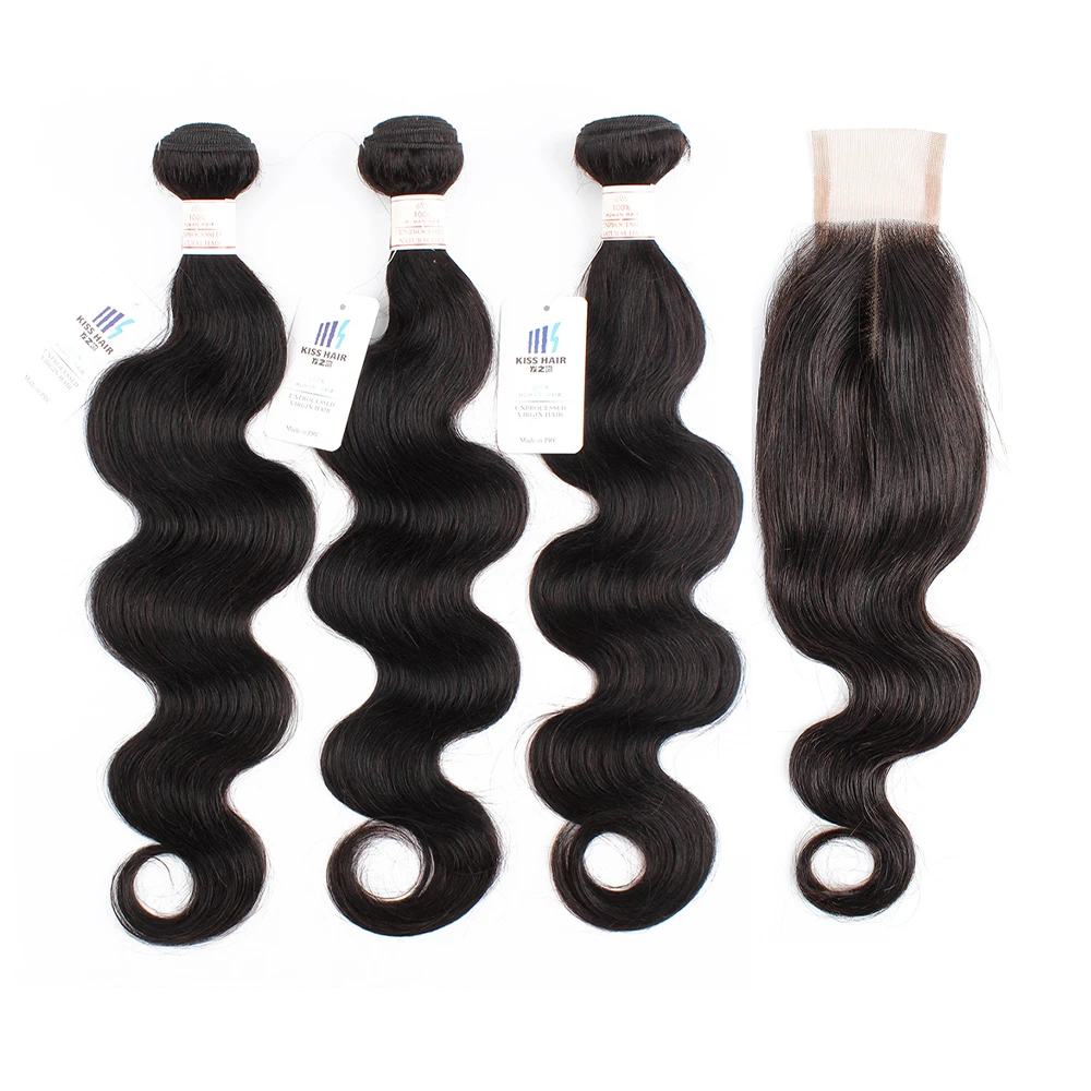 Brazilian Human Hair Remy Double Wefts Hair Extension 300 Gram/lot