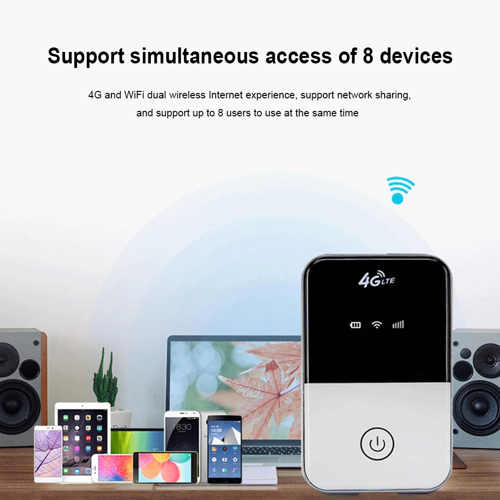 

Карманный Wi-Fi роутер, 150 Мбит/с, 2100 мАч