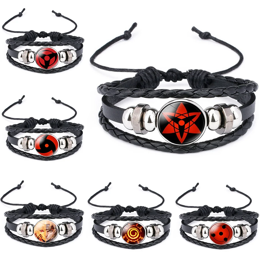 Браслет Наруто Картон NARUTO Akatsuki Косплей Аксессуары Sharingan Фигура Узумаки Какаши Красное Облако Реквизит Крутая Игрушка для Детей.