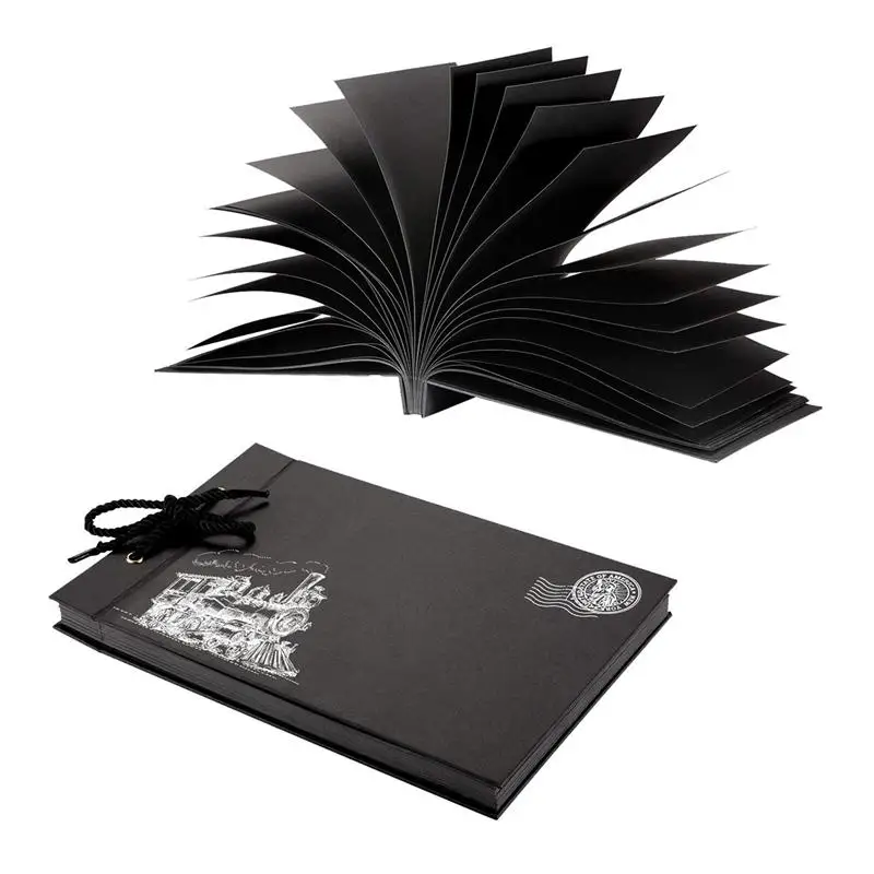 

1 шт., фотоальбом из крафт-бумаги для скрапбукинга