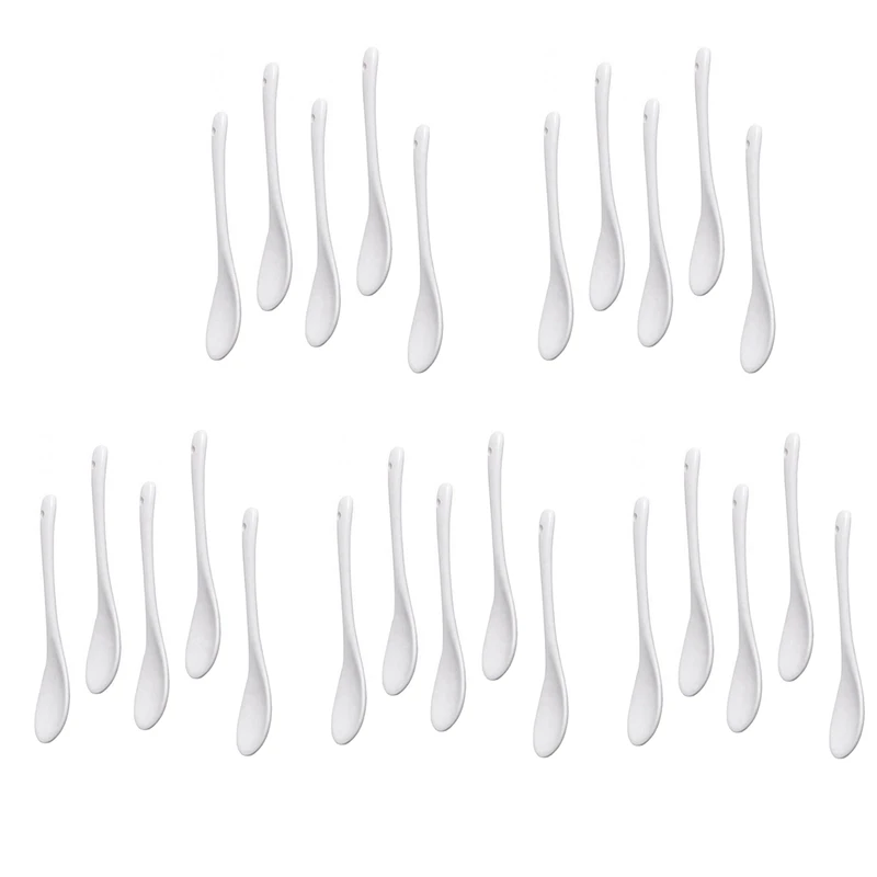 

25 шт., керамические ложки для яиц