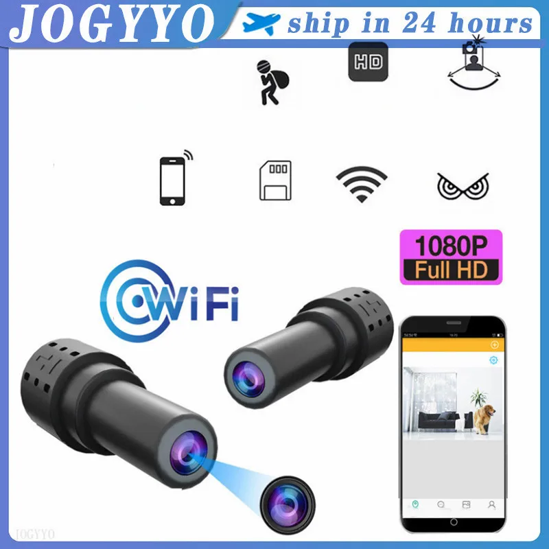 

Мини-IP-камера с функцией ночного видения, 1080P, Wi-Fi, поддержка TF-карты 128 ГБ