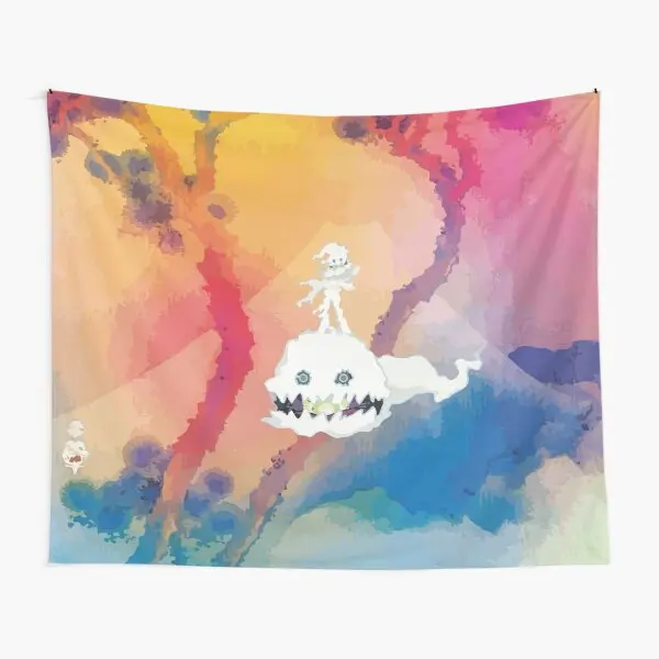 

Детский чехол с призраками, гобелен, красивое искусство для гостиной, декоративное одеяло, домашний цветной коврик, напечатанная комната, Й...