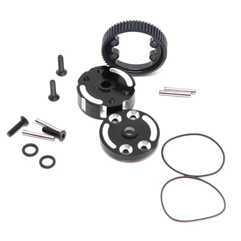 Набор металлических корпусов дифференциала для 1/10 Traxxas 2WD Slash Rustler Stampede Bandit