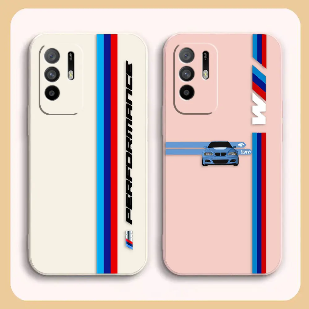 

Case For OPPO A52 A54 A55 A57 A59 A72 A73 A74 A91 A93 A92S A93S A94 A95 A96 4G 5G Case Funda Cqoue Shell Luxury M-BMW Sports Car