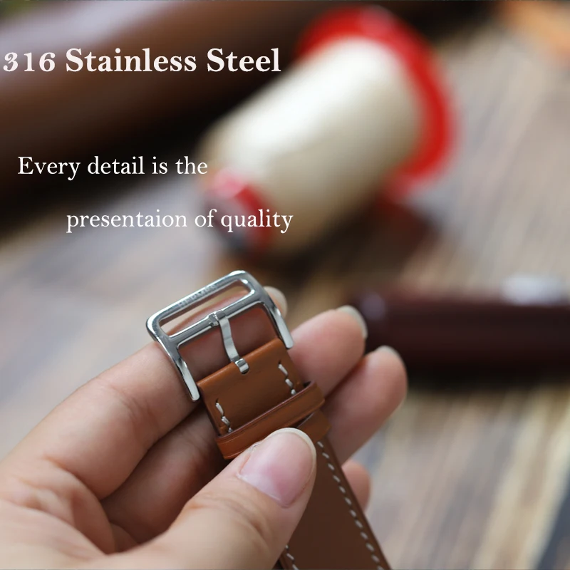 Bracelet for Apple Watch Ultra Band 8 7 6 5 4 3 2 1 SE Genuine Leather Strap Apple Watch 49mm 45mm 41 44 40 42 38 for iWatch