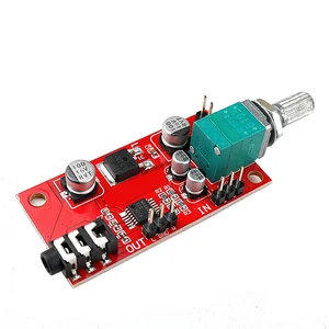 DLHiFi Headphone Amplifier Board MAX4410 Mini Amp Power Amplifier Preamp R/ NE5532