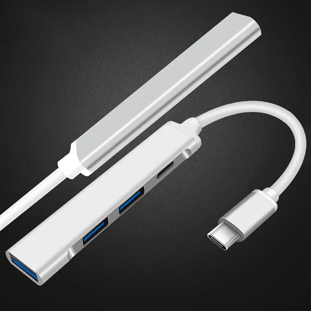 Док-станция 4 в 1 из алюминиевого сплава с USB/Type-C |