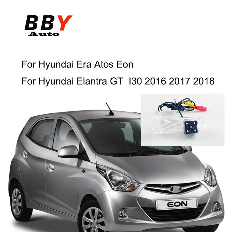 Фото Автомобильная задняя камера для Hyundai Era Atos Eon hyundai Elantra GT I30 2016 2017 2018, камера заднего вида CCD/камера номерного знака №1