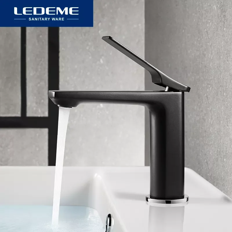 

Basin Faucet Deck Mount Bathroom Faucets Vanity Vessel Sinks Mixer Tap Cold And Hot Water Tap L1075 L1075B