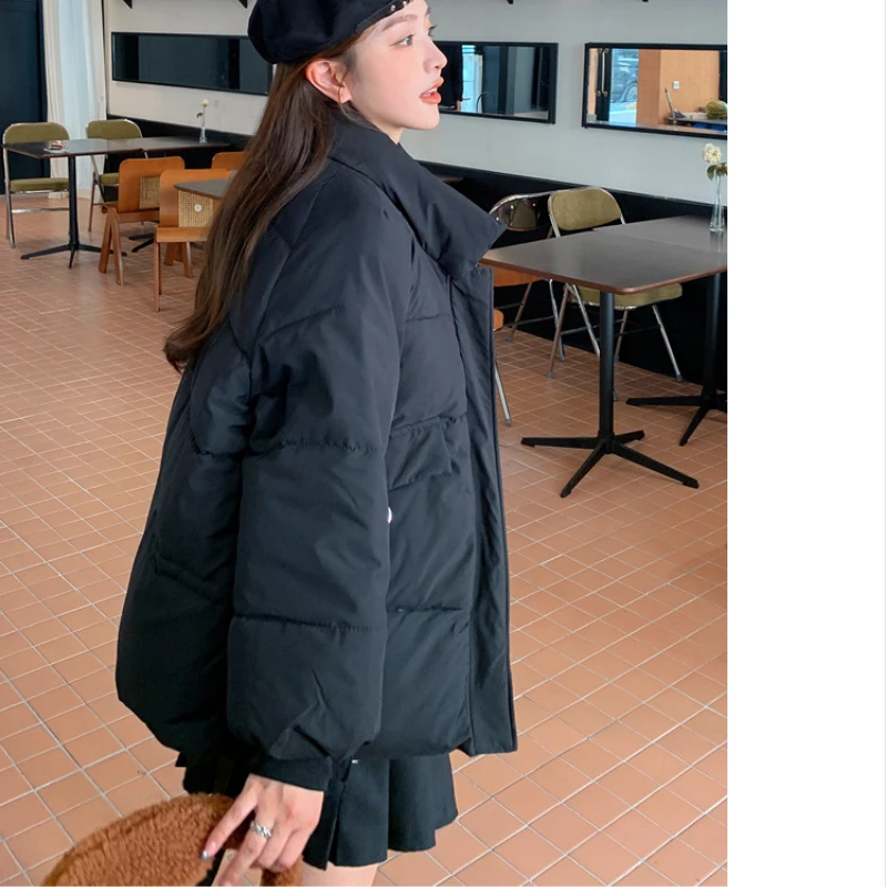 New Winter Coat for Women Coats Parkas Jackets Hooded Cotton Padded Jacket Korean Fashion Warm Cheap Thickened Bread Jacket