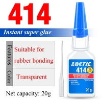 20g loctite 414 instant glue strong plastic special colorless quick drying adhesive universal low viscosity super glue