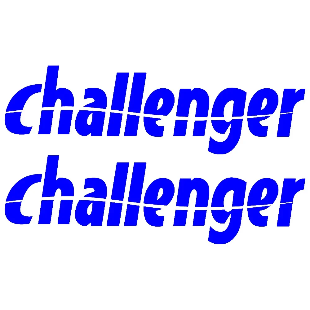 Фото 2 х для Challenger 65 см x 19,2 см наклейка наклейка автодом кемпер кемпер караван декоративная наклейка №5