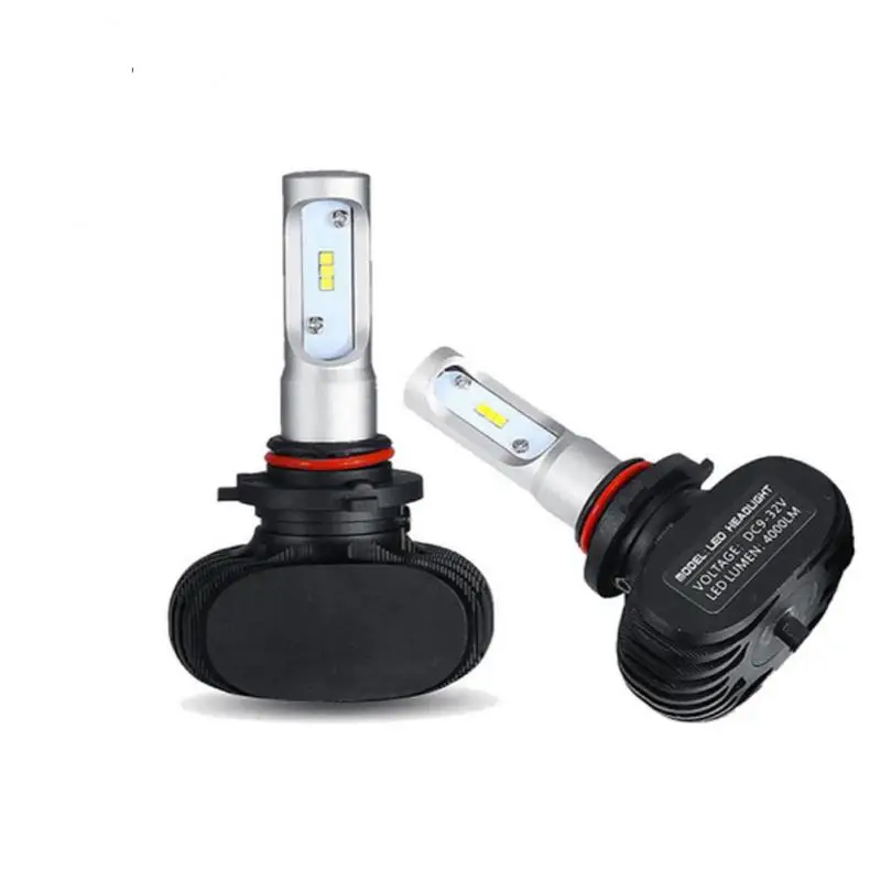 

S1 6000k-h1 H3 H11-hb3/9005-hb4/9006 Car Headlight Efficient Auto Fog Lamp Bright Safer Car Driving Running Lamp Car Accessories