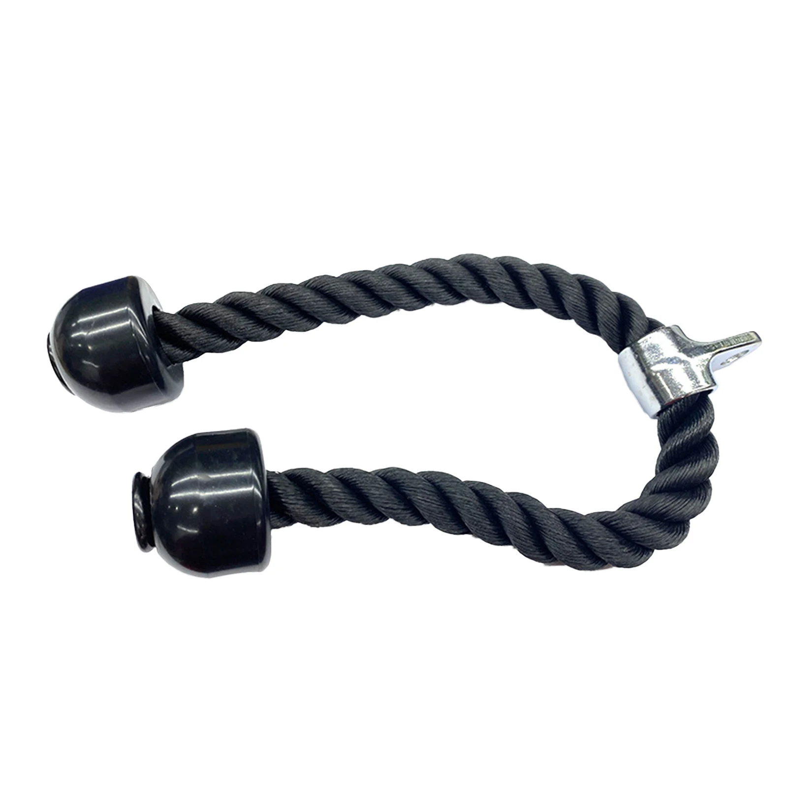 

70cm Pulldown Biceps Fitness Equipment Arm Strength Tricep Rope Non-Slip Heavy Duty Professional Wear Resistant Nylon Braided