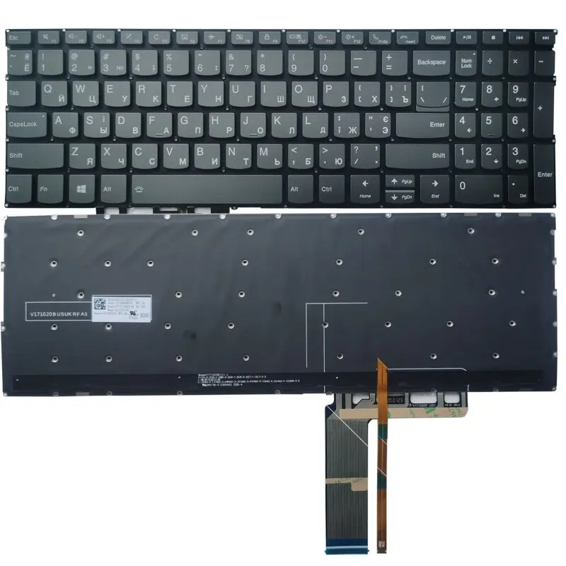 

Новая русская клавиатура с подсветкой для Lenovo Yoga