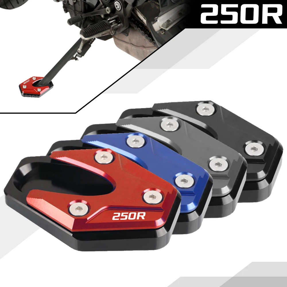

GSX 250R GSX 250 R Kickstand Side Stand FOR SUZUKI GW250 GSX250R 2013-2021 2020 Extension Pad Plate Covers Foot Pegs Protector