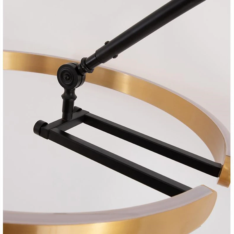 Дизайнерская вертикальная лампа для рыбалки рабочая гостиной виллы спальни