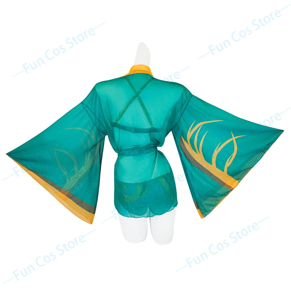 Новый стиль игры Genshin ударопрочный купальник Ms Hina Beelzebul Raiden Shogun косплей костюм