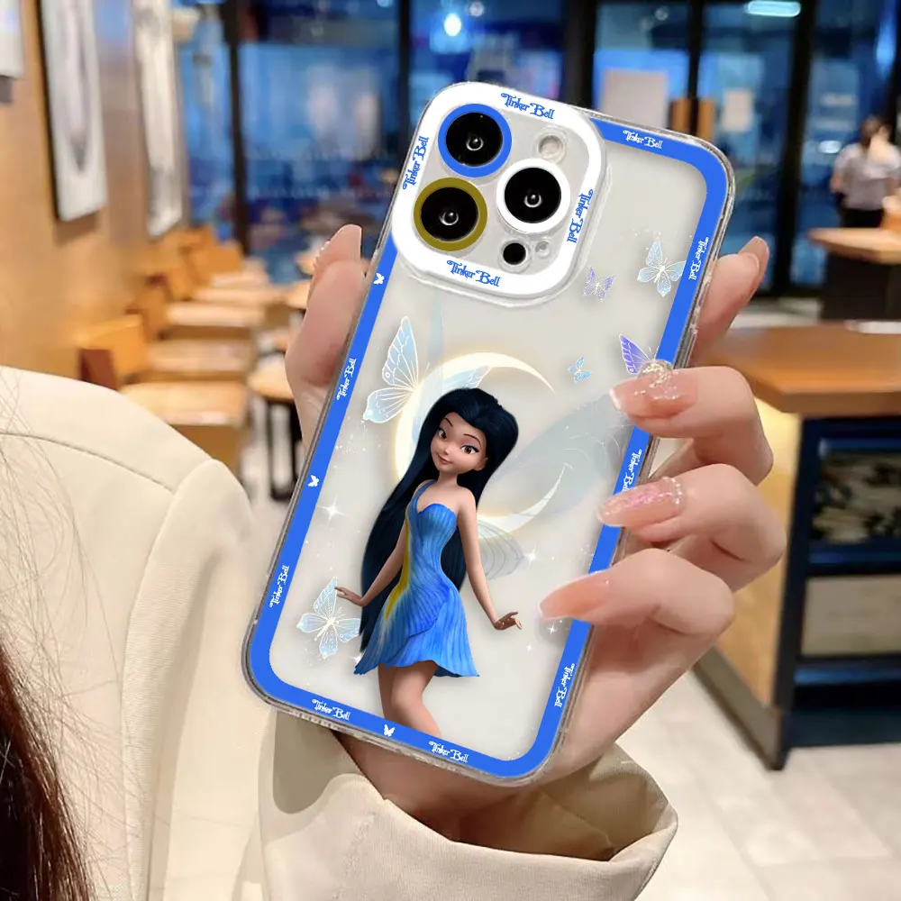 Фото Прозрачный чехол для телефона Disney Elf Tinker Bell для Infinix TECNO POVA 2 3 5 SMART 6 7 8 ПРИМЕЧАНИЕ 10 11 12 G96 30 30I 40 КАМОН 19 20 №1