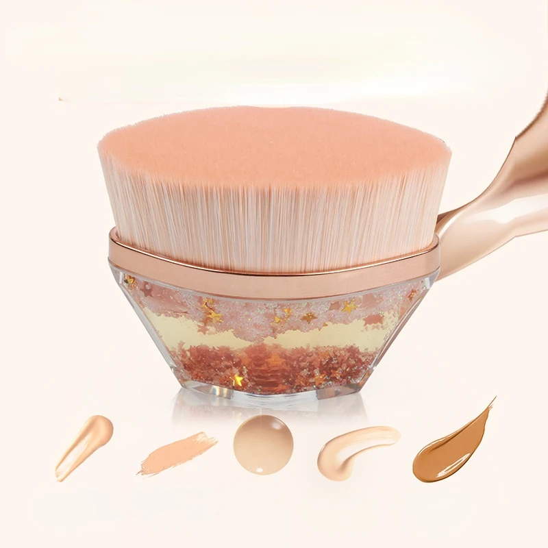 

Makeup Brush Beauty Powder Face Blush Es Portable Professional Foundation Large Cosmetics Soft Base Make Up