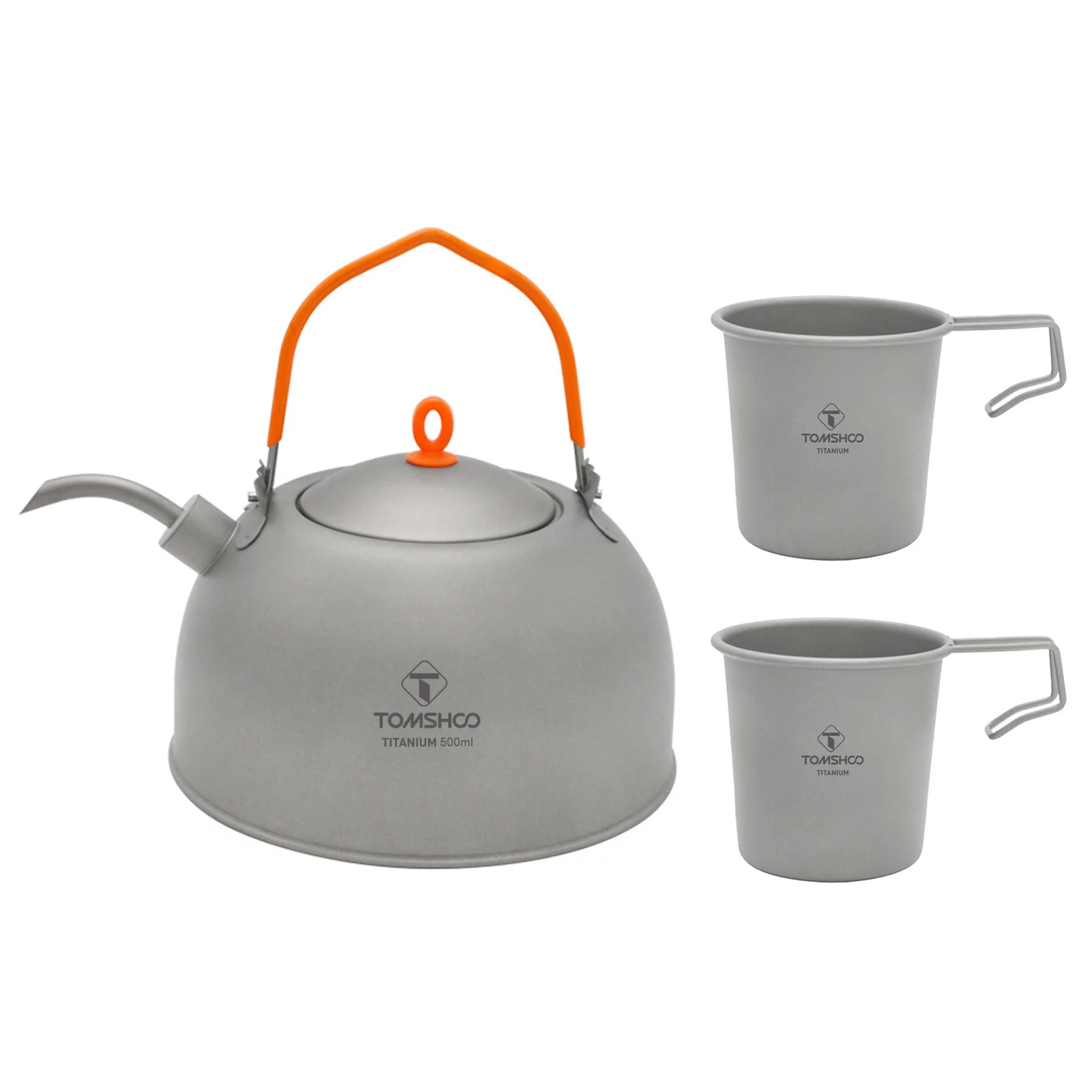 Портативный Походный Чайник Sierra Ti Мини-набор Кофейных Горшков С 2 Чашками И